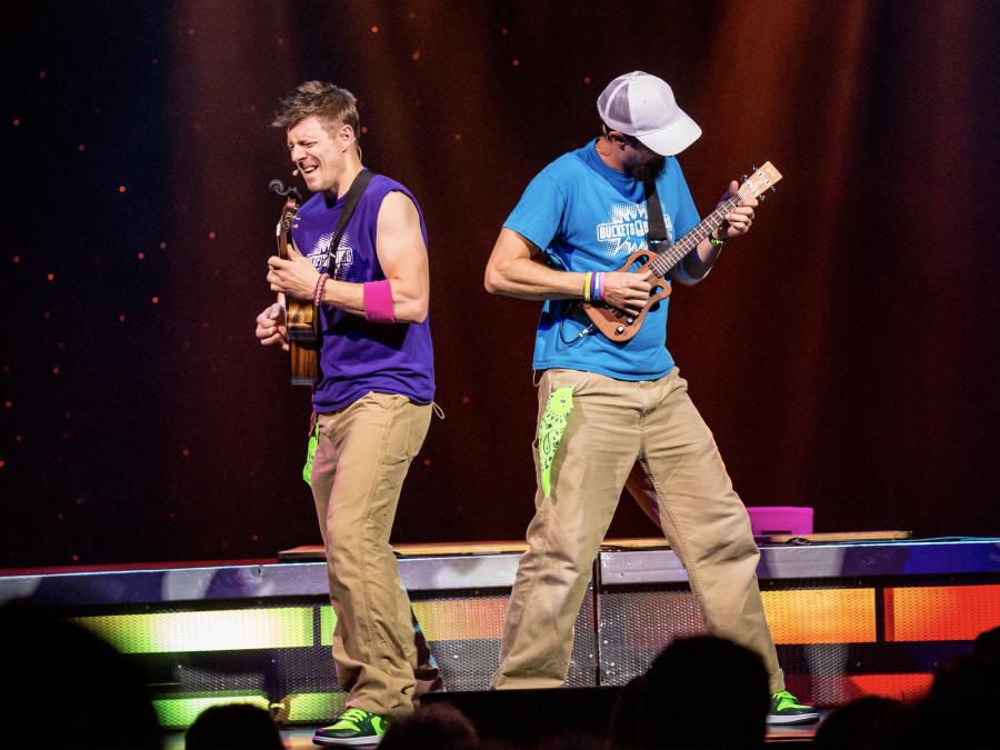 Buckets N Boards Comedy Percussion Show Explore Branson